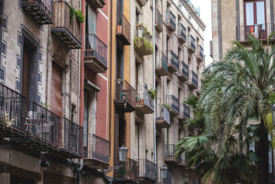 Edificio residenziale nel centro storico di Barcellona